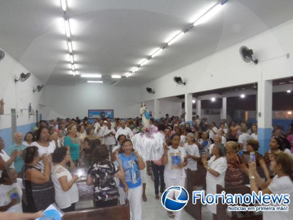 Procissão e missa encerraram o festejo de Nossa Senhora da Conceição em Floriano.(Imagem:FlorianoNews)