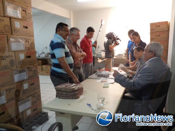 Justiça Eleitoral realizou preparação e lacre de urnas eletrônicas em Floriano.(Imagem:FlorianoNews)