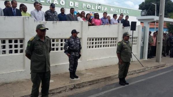 Polícia Militar realiza solenidade de passagem de comando em Floriano.(Imagem:3º BPM)