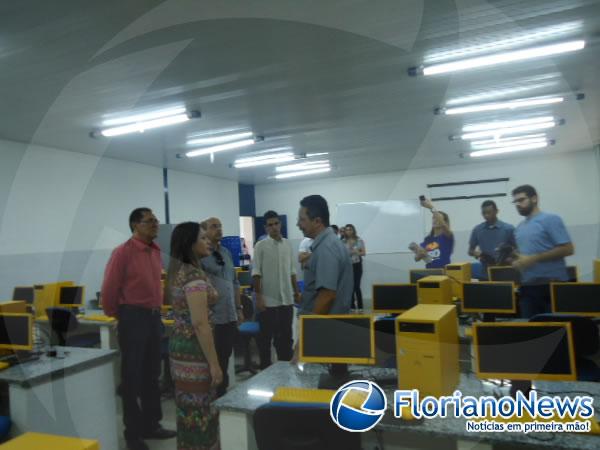 Rejane Dias visita instalações do Centro de Educação Profissionalizante de Floriano.(Imagem:FlorianoNews)