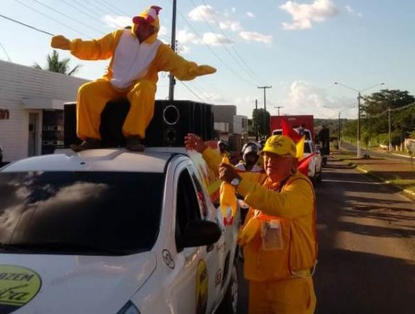 Carreata convida florianenses para o Madrugadão Paraíba.(Imagem:FlorianoNews)