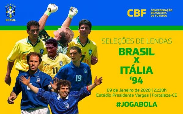 Brasil x Itália em Fortaleza(Imagem:Reprodução/CBF)