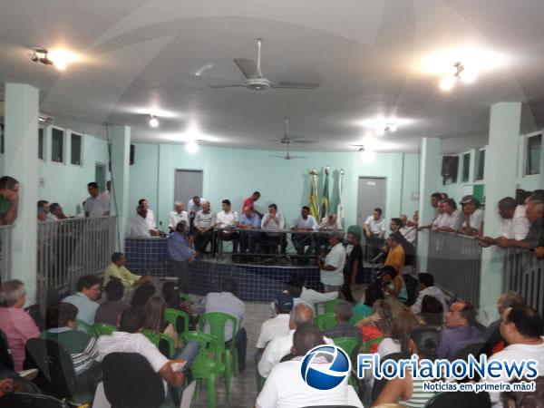 Solenidade na Câmara Municipal.(Imagem:FlorianoNews)