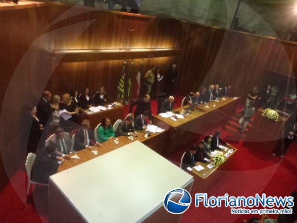 Gustavo Neiva toma posse como deputado estadual na Assembleia Legislativa.(Imagem:FlorianoNews)
