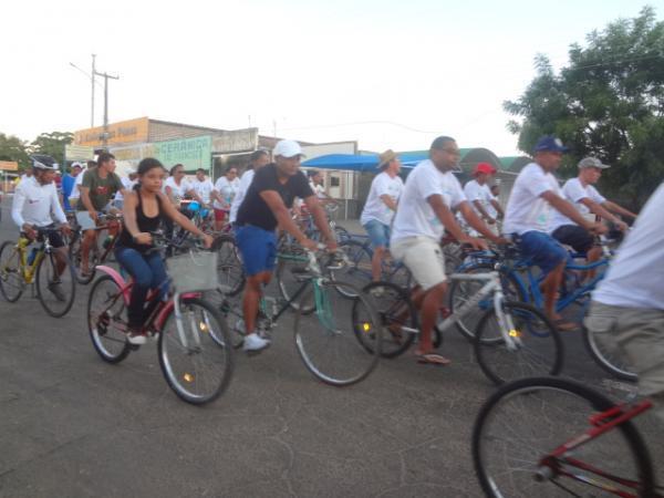 Posto Zito promove passeio ciclístico para arrecadar alimentos.(Imagem:FlorianoNews)