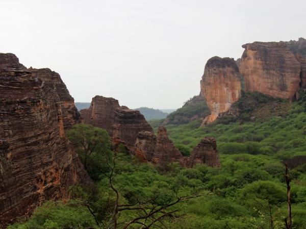 Serra da Capivara foi declarada Patrimônio Cultural da Humanidade pela Unesco e tombado como patrimônio nacional pelo IPHAN.(Imagem:Pedro Santiago/G1)