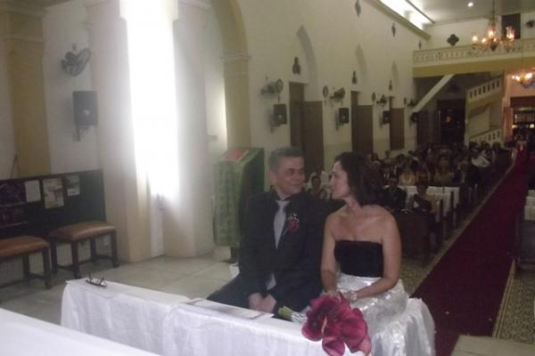 Casal florianense comemora Bodas de Prata(Imagem:FlorianoNews)