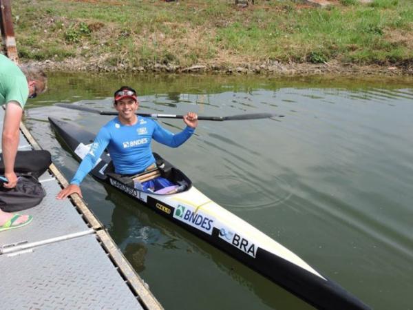 Luís Carlos Cardoso fatura mais uma medalha no Mundial de Paracanoagem.(Imagem:Cidadeverde.com)