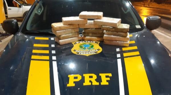 PRF apreende carregamento de cocaína e prende traficante na BR 230(Imagem:PRF)