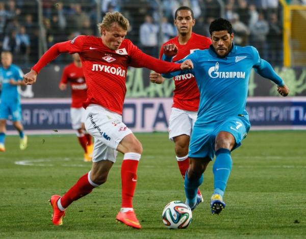 Hulk confirmou que ouviu insultos no empate contra Spartak, no último sábado.(Imagem:Getty Images)