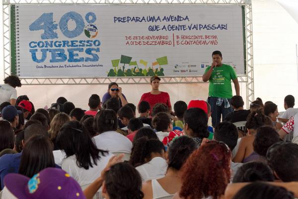Florianenses participaram do Congresso da União Brasileira dos Estudantes Secundaristas.(Imagem:UBES)
