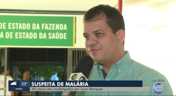 Alderico Tavares, superintendente de assistência de alta complexidade da Sesapi.(Imagem:Reprodução/TV Clube)
