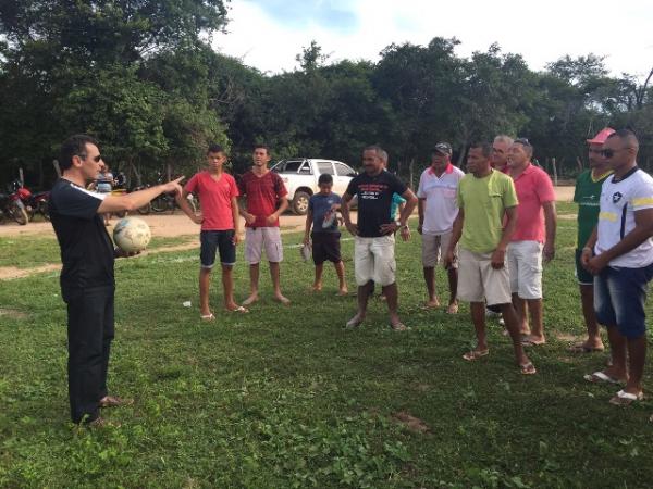 Prefeito Gilberto Júnior visita comunidades rurais.(Imagem:Secom)