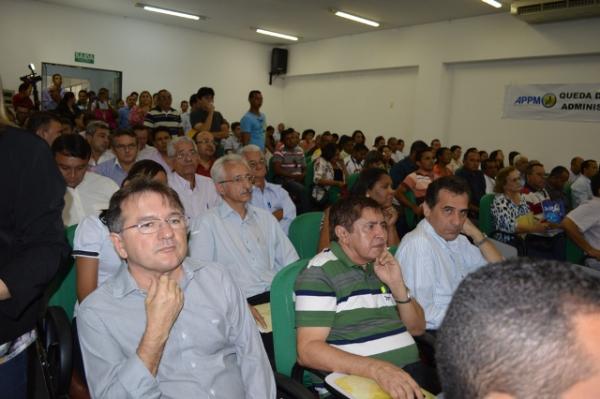 Prefeito Gilberto Júnior participou de manifesto das prefeituras na APPM.(Imagem:SECOM)