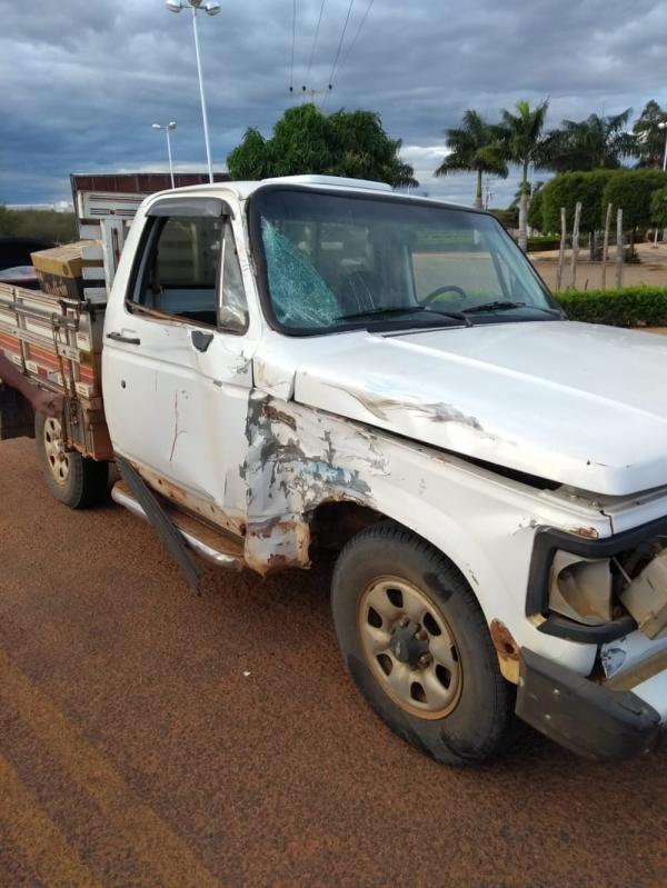 O acidente ocorreu na rodovia BR-020, entre as cidades de São Raimundo Nonato e Bonfim do Piauí.(Imagem:Reprodução)
