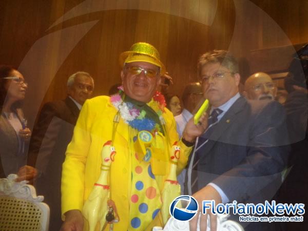 Gustavo Neiva toma posse como deputado estadual na Assembleia Legislativa.(Imagem:FlorianoNews)
