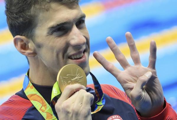 Michael Phelps vence os 200m medley.(Imagem:Reuters)