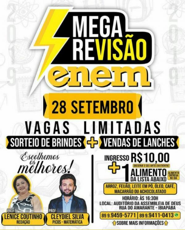 Mega Revisão Enem(Imagem:Divulgação)