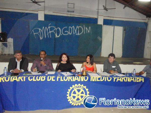 Promotor de Justiça debate sobre segurança na reunião do Rotary Club.(Imagem:FlorianoNews)
