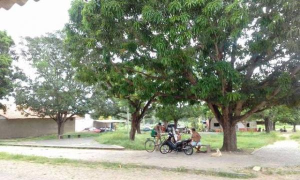 Praça do bairro Bom Lugar(Imagem:FlorianoNews)