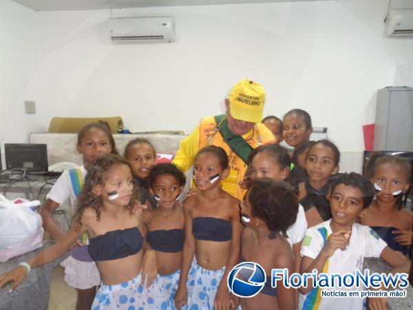 Dia da Consciência Negra é celebrado na Escola Municipal Binu Leão. (Imagem:FlorianoNews)