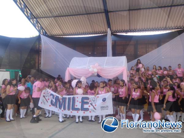 Apresentação das equipes.(Imagem:FlorianoNews)