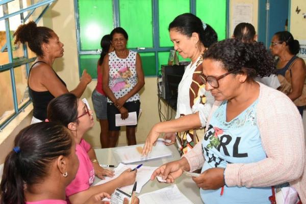 Unidade Básica de Saúde Paulo Kalume realiza mutirão de exame de colo útero.(Imagem:SECOM)