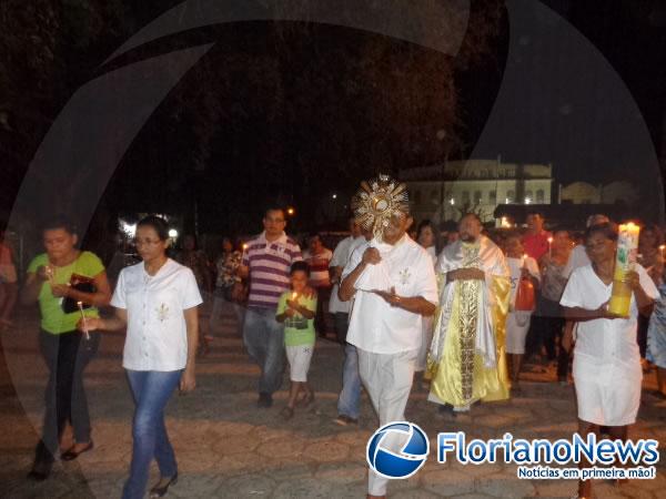 Encerrado o 14º Cerco de Jericó na Paróquia de Nossa Senhora das Graças.(Imagem:FlorianoNews)