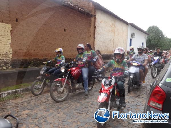 Mulheres participaram da 7ª edição do Rally do Batom de São João dos Patos.(Imagem:FlorianoNews)