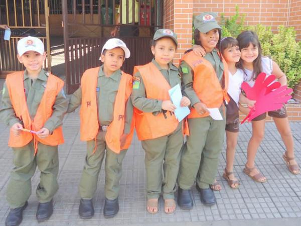 Escola Pequeno Príncipe realizou ações educativas em comemoração à Semana Nacional de Trânsito.(Imagem:EPP)