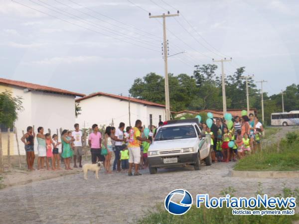 Bloco Criançada garantiu diversão para os baixinhos em Floriano.(Imagem:FlorianoNews)