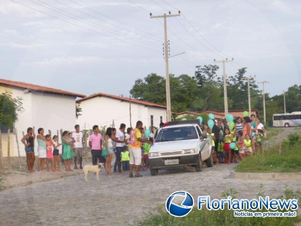 Bloco Criançada garantiu diversão para os baixinhos em Floriano.(Imagem:FlorianoNews)