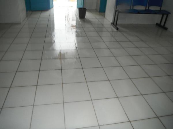 Secretaria Municipal de Saúde de Floriano fica alagada.(Imagem:FlorianoNews)