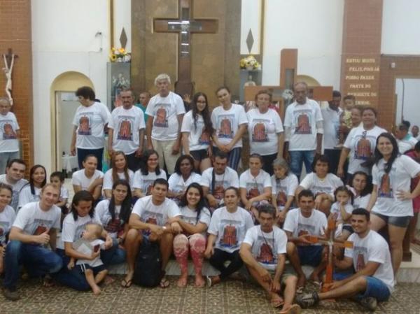 Peregrinação até Santa Cruz dos Milagres durou uma semana.(Imagem:Raily Pereira/Arquivo Pessoal)