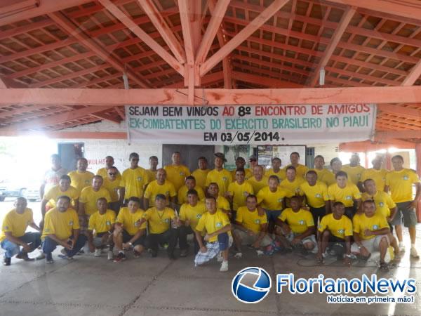 Associação dos Ex-Combatentes do Exercito realizou 8º encontro em Floriano.(Imagem:FloranoNews)