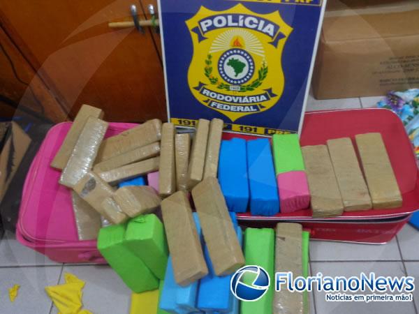 Polícia apreendeu cerca de 50 quilos de maconha em Floriano.(Imagem:FlorianoNews)