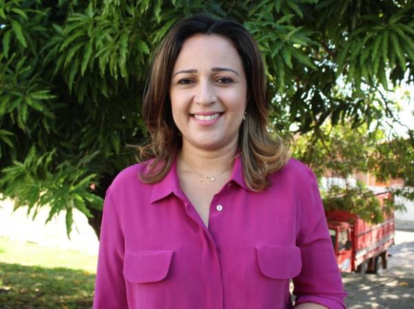 Rejane Dias (PT) foi a candidato à deputada federal com mais votos no estado.(Imagem:Juliana Barros/G1)