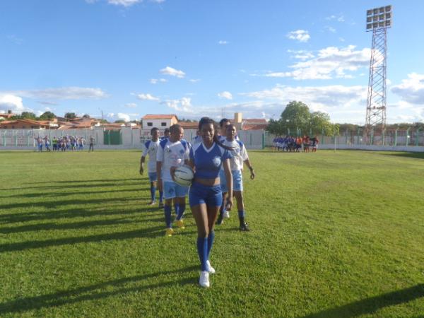 Abertura do Campeonato Florianense de Futebol Amador.(Imagem:FlorianoNews)