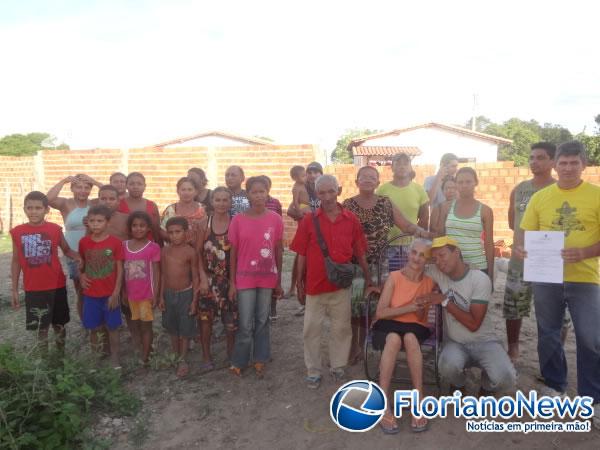 Moradores do Conjunto José Pereira receberam ordem para desocupar moradias(Imagem:FlorianoNews)