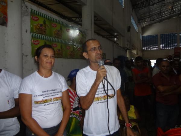Lançado o projeto Histórias Centrais no Mercado Público de Floriano.(Imagem:FlorianoNews)