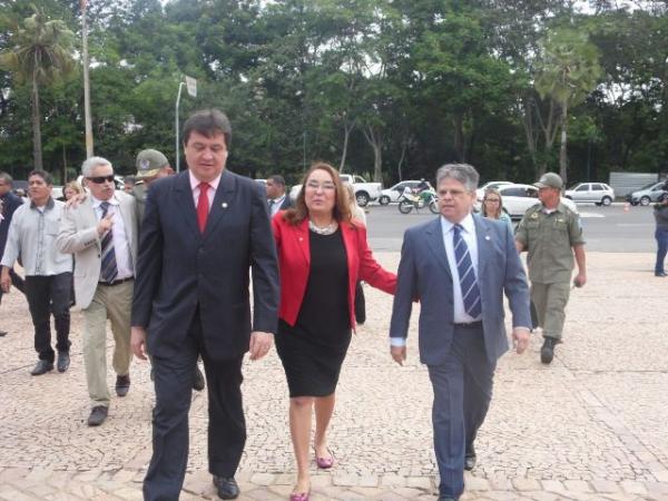 Deputado Gustavo Neiva participa de abertura do ano legislativo 2016.(Imagem:ASCOM)