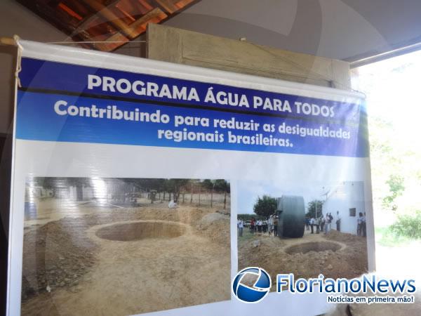 Programa Água para Todos é apresentado na localidade Vereda Grande.(Imagem:FlorianoNews)