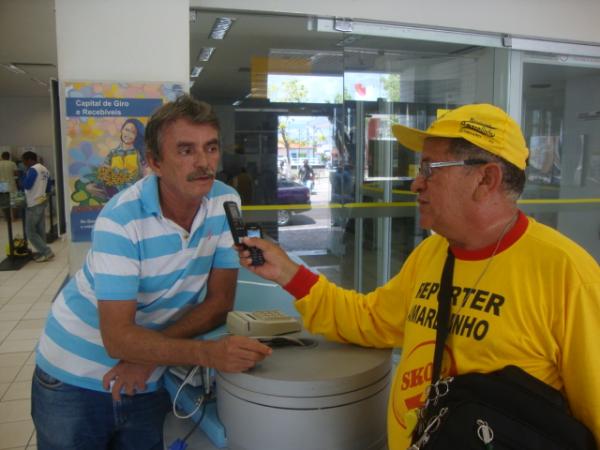 Abderaman chefe da eletrobras de Floriano falando das oscilações de energia(Imagem:redação)