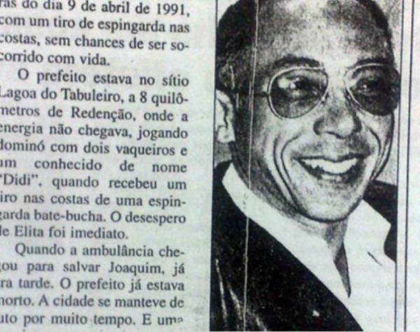 Três dos cinco réus são condenados pela morte do ex-prefeito de Redenção.(Imagem:Cidadeverde.com)