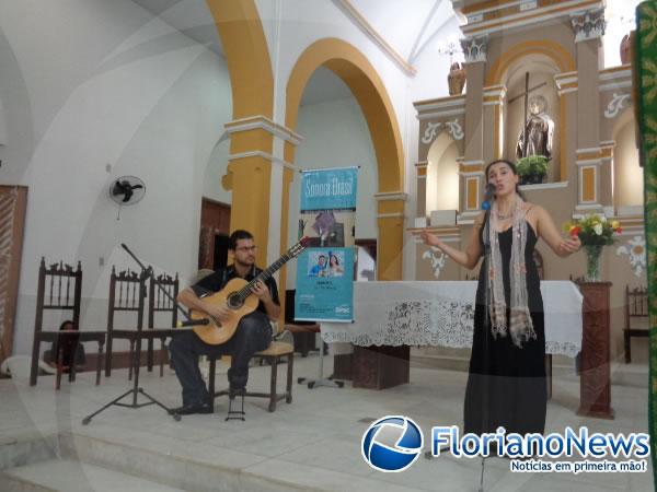 Projeto Sonora Brasil apresentou em Floriano o concerto Duo Cancionâncias.(Imagem:FlorianoNews)