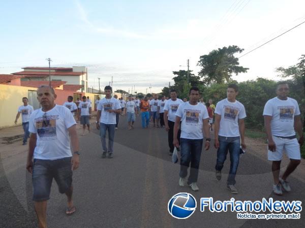 Realizada há 30 anos, Caminhada dos Homens aconteceu nesta Sexta-feira Santa.(Imagem:FlorianoNews)