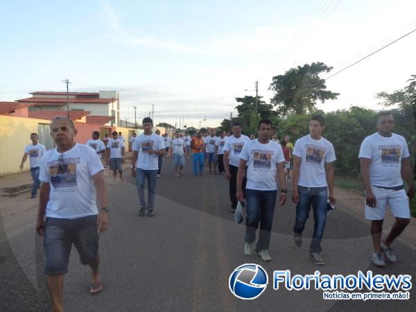 Realizada há 30 anos, Caminhada dos Homens aconteceu nesta Sexta-feira Santa.(Imagem:FlorianoNews)