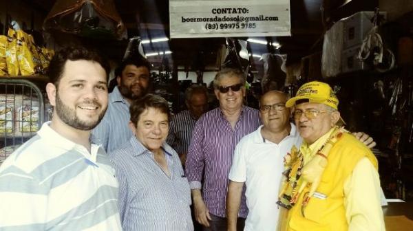 Em visita a Floriano, Avelino Neiva fala sobre obra de esgotamento sanitário.(Imagem:FlorianoNews)