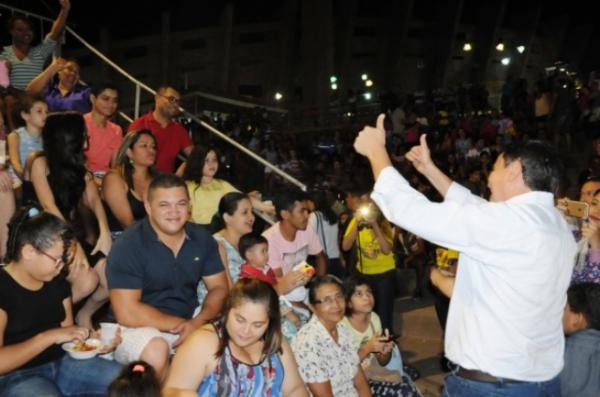 Governador participa do Encontro de Folquedos.(Imagem:Francisco Gilásio)