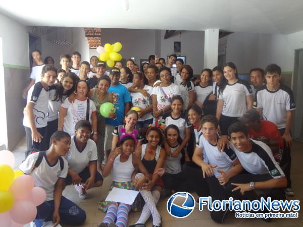 Alunos do Colégio Impacto realizam atividades com crianças da APAE e Fundação Pavel.(Imagem:FlorianoNews)